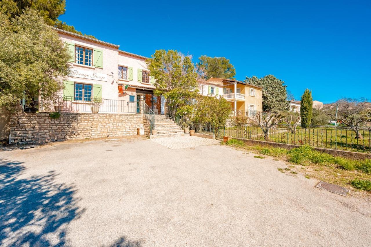 La Maison Du Rouge Gorge - Charmante Maison Climatisee Avec Piscine Pontevès Eksteriør billede
